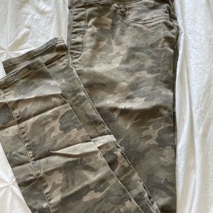 Camo jeggings